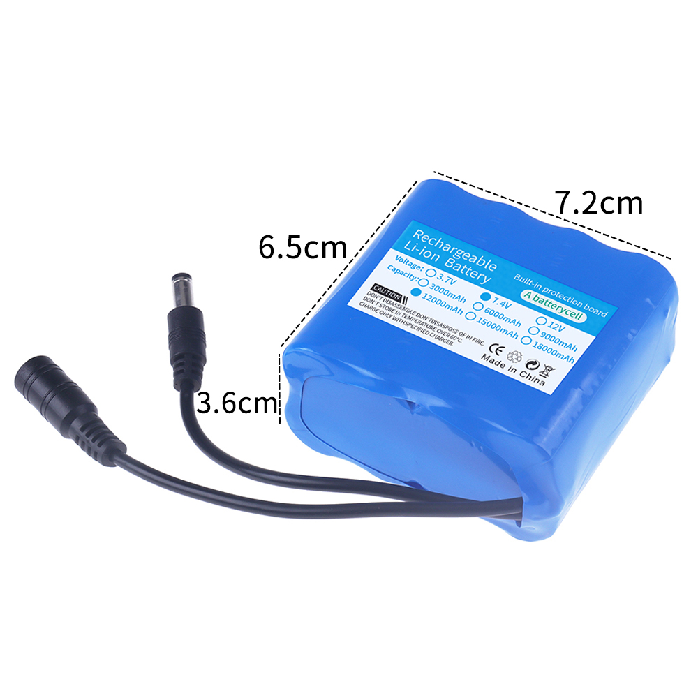 2S4P 18650 Lithium Battery 7.4 - огляд і ціна Rc Hobby Horizon