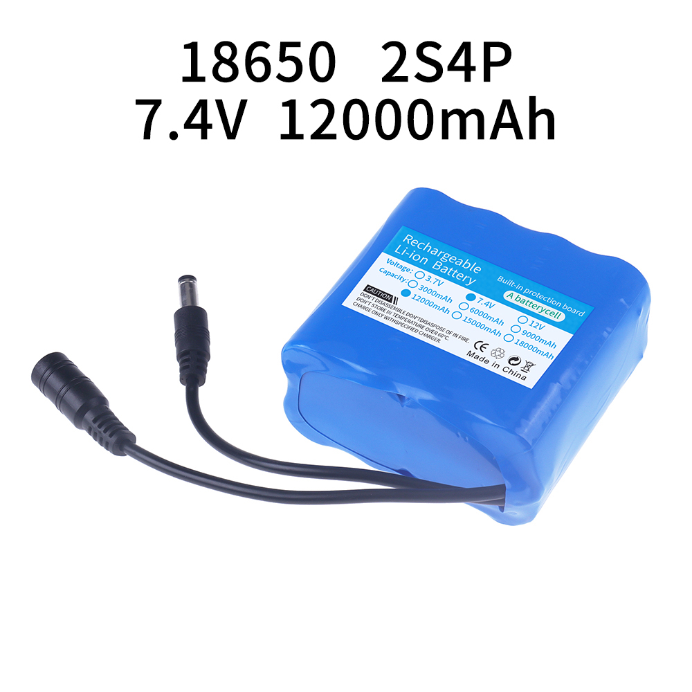 2S4P 18650 Lithium Battery 7.4 - огляд і ціна Rc Hobby Horizon
