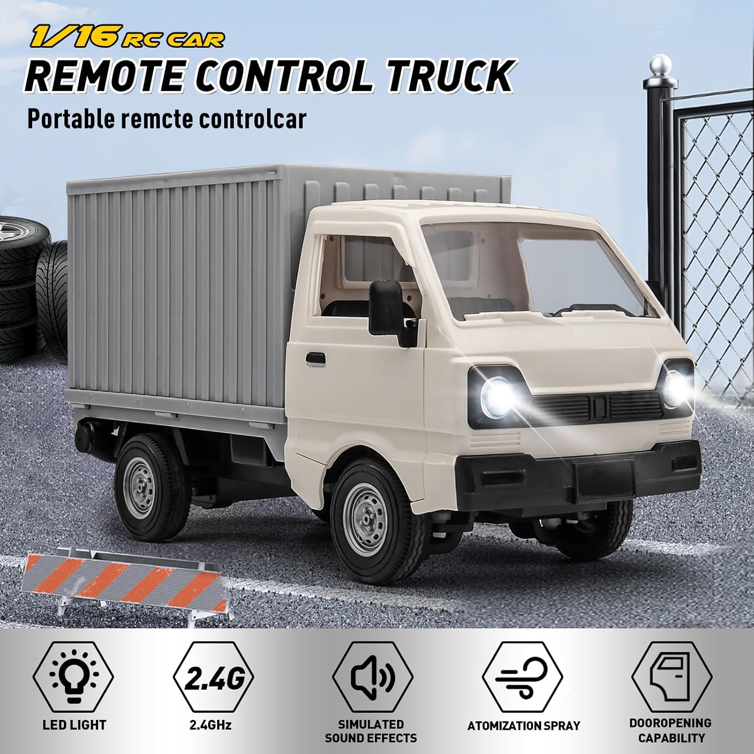 KF21 RC Truck 1:16 2.4GHZ RC C - огляд і ціна Rc Hobby Horizon