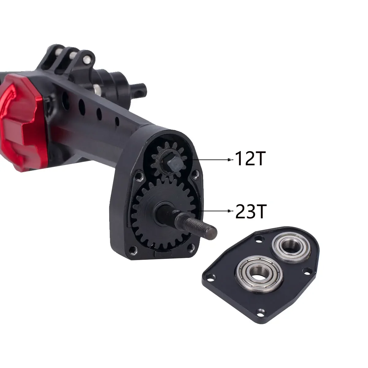 CNC Aluminum SCX10 III Front R - огляд і ціна Rc Hobby Crawler