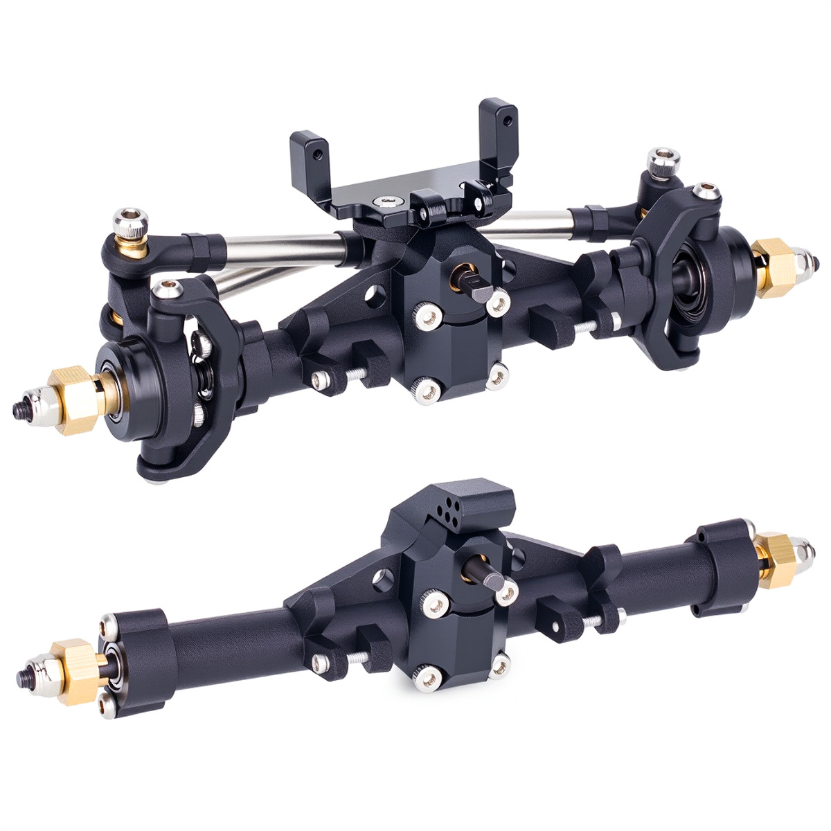 1Set Plastic Axles w/ Servo Mo - огляд і ціна Rc Hobby Crawler