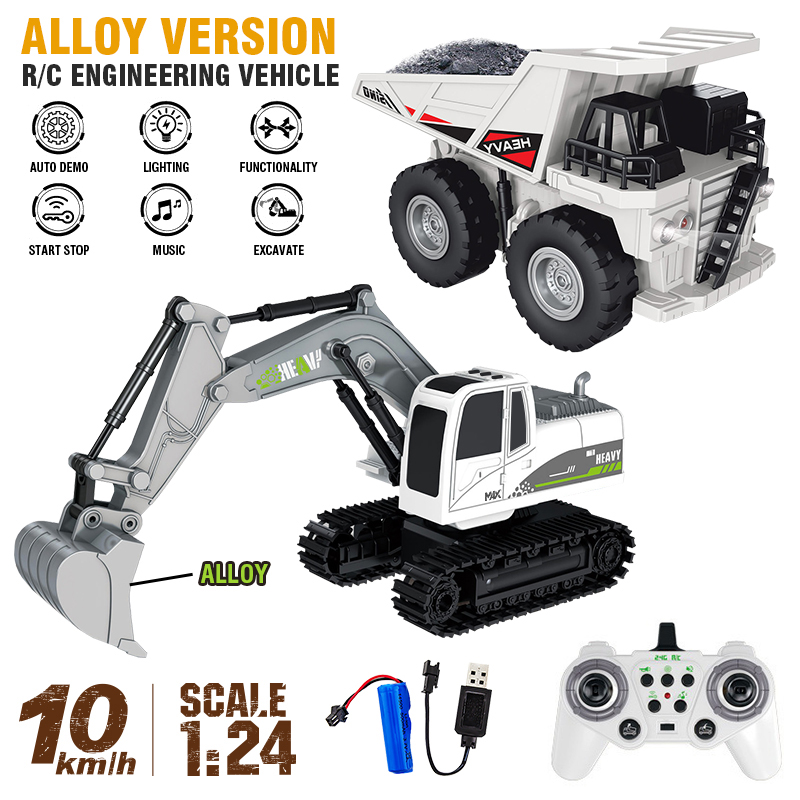 11Ch Alloy Rc Excavator 1:24 R - огляд і ціна Rc Hobbyking Shop