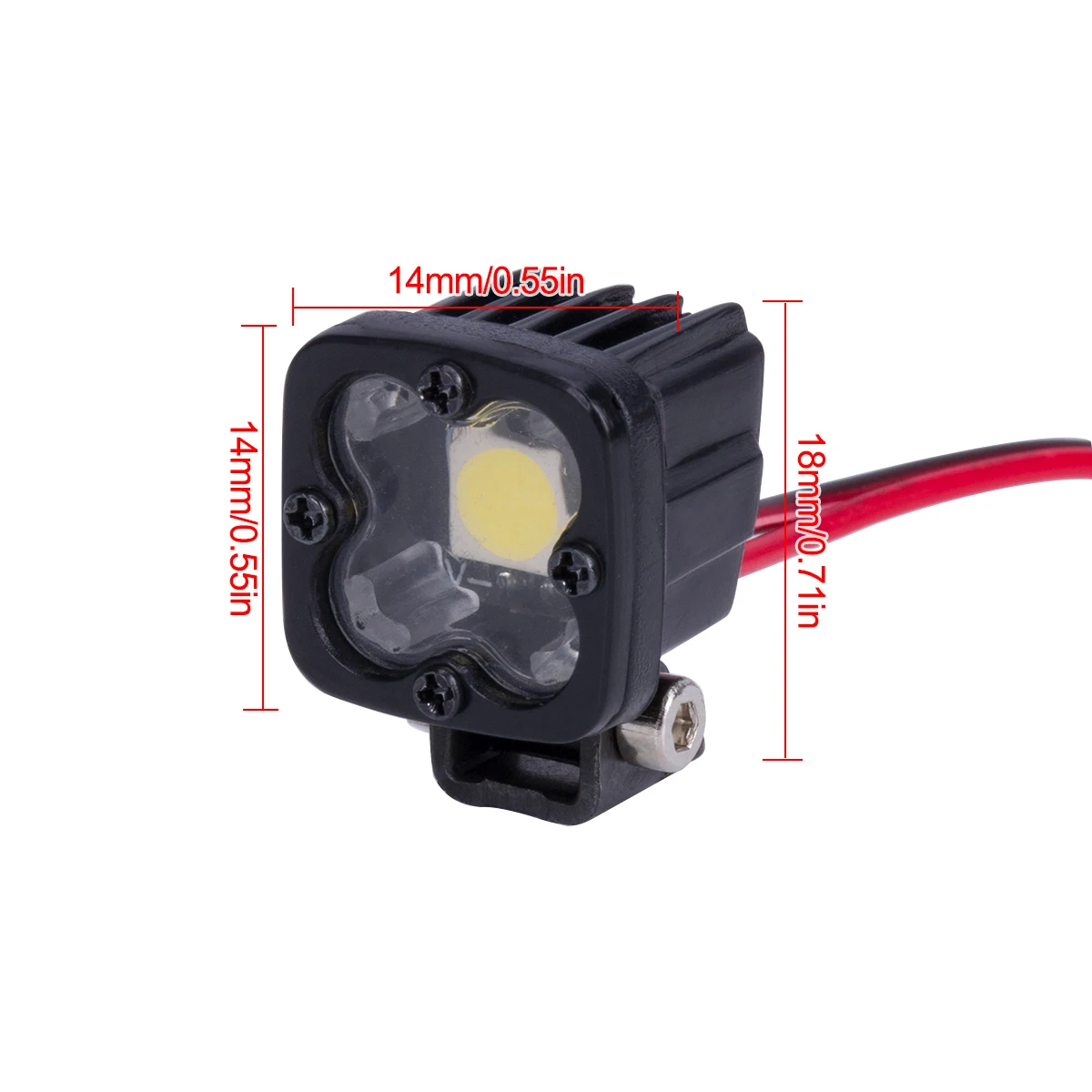 RC Car Square Bright LED Top L - огляд і ціна Rc Hobby Crawler