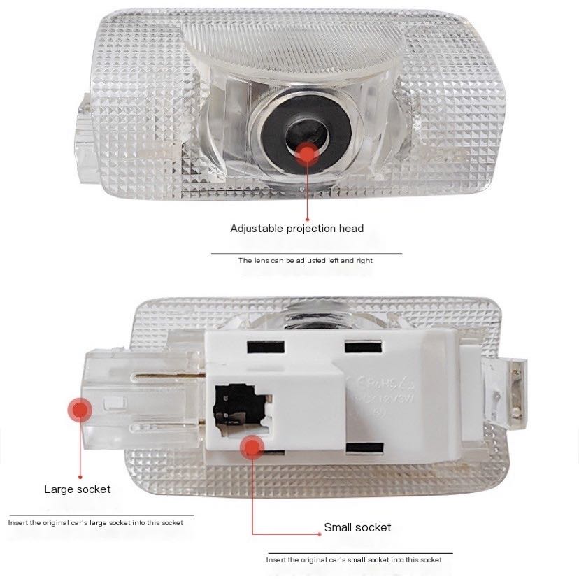 2Pcs LED Projector Lamp Car Do - огляд і ціна Rc Hobby Horizon