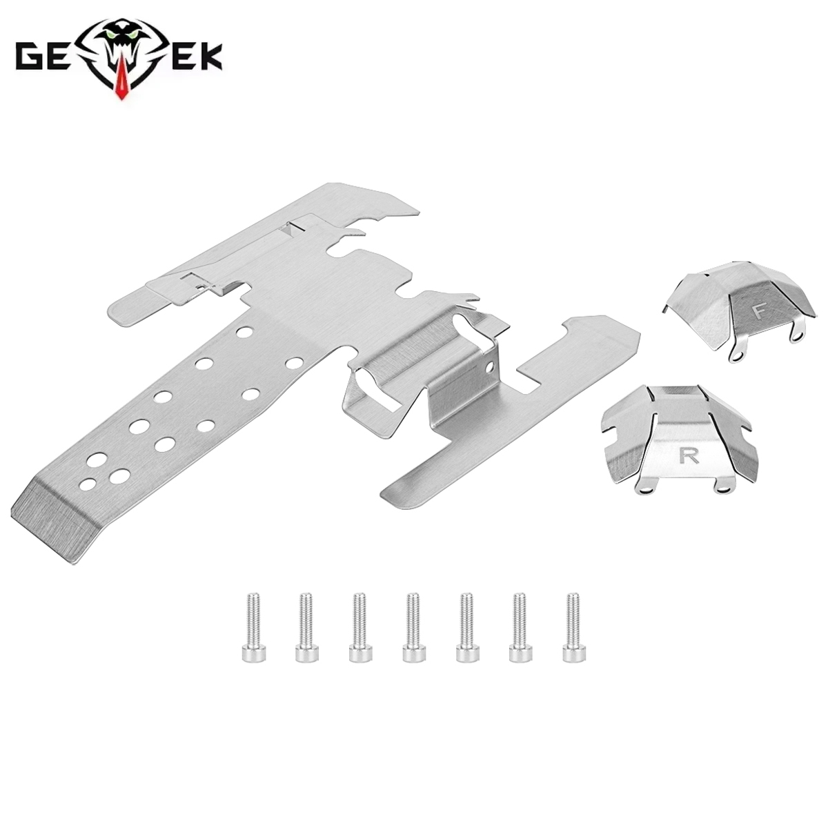 Stainless Steel Skid Plate Cha - огляд і ціна Rc Hobby Crawler
